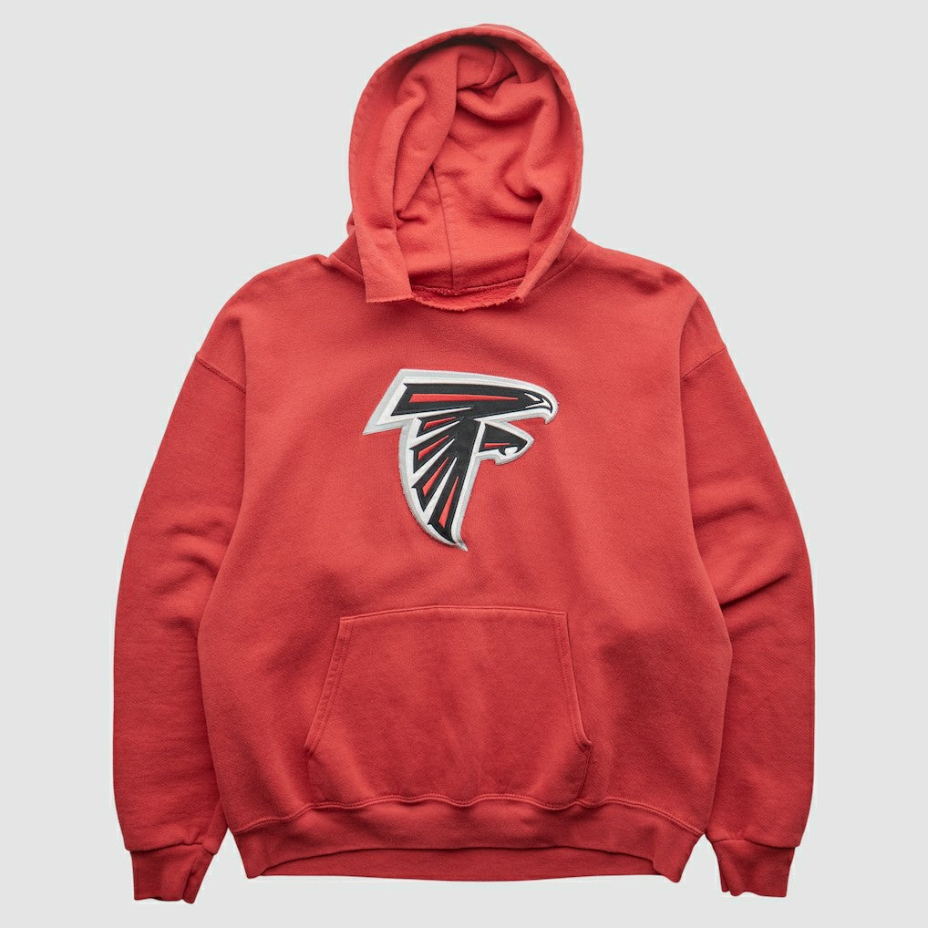 Atlanta Falcons 2000s Hooded Pullover Sweatshirt - Red Vintage cheap