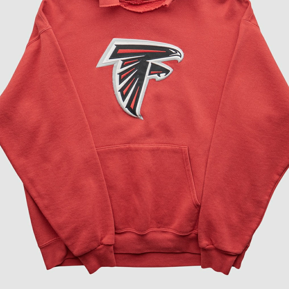 Atlanta Falcons 2000s Hooded Pullover Sweatshirt - Red Vintage cheap
