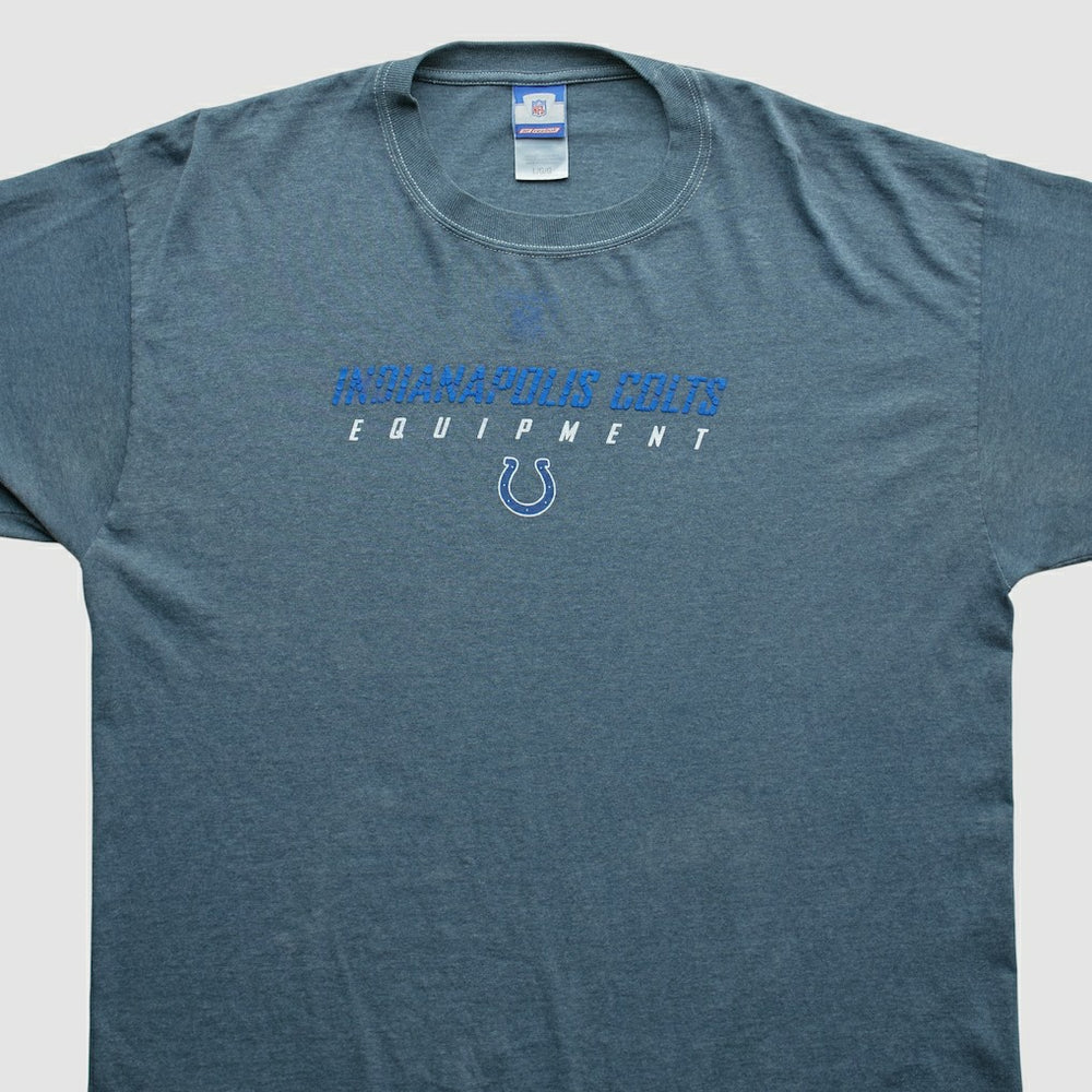 Indianapolis Colts Reebok 2000s Long Sleeve T-shirt - Blue Vintage for sale