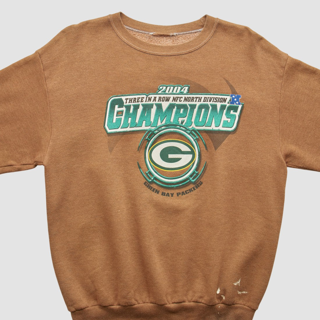 Green Bay Packers 2004 Pullover Sweatshirt - Brown Vintage online