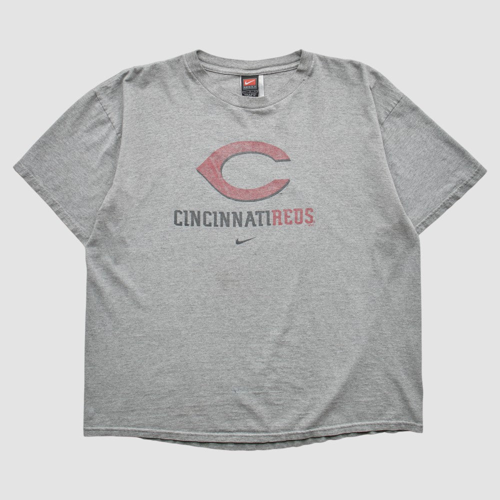 Cincinnati Reds 2000s T-shirt Heather Gray Vintage