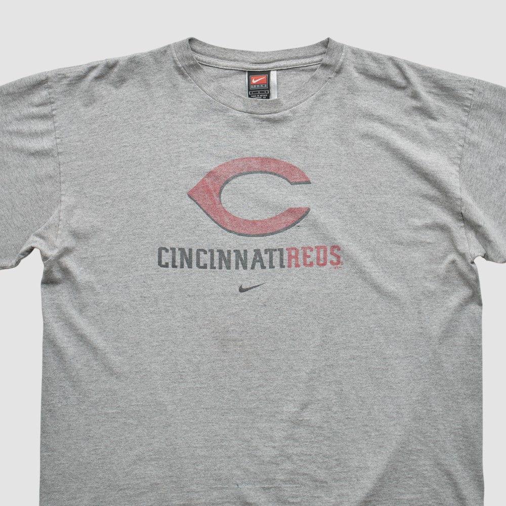 Cincinnati Reds 2000s T-shirt Heather Gray Vintage