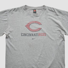 Cincinnati Reds 2000s T-shirt Heather Gray Vintage