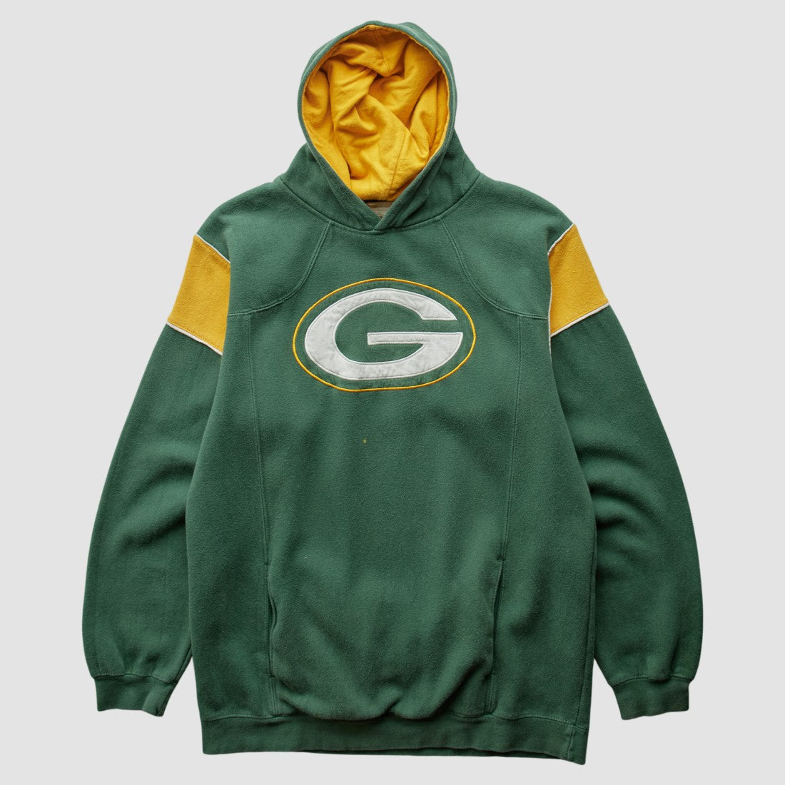 Green Bay Packers NFL 2000s Hooded Sweatshirt - Green Vintage sale