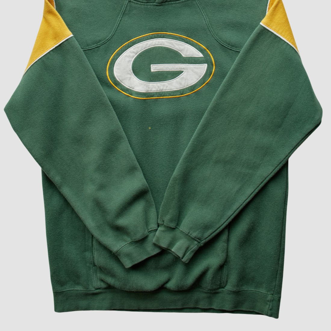 Green Bay Packers NFL 2000s Hooded Sweatshirt - Green Vintage sale
