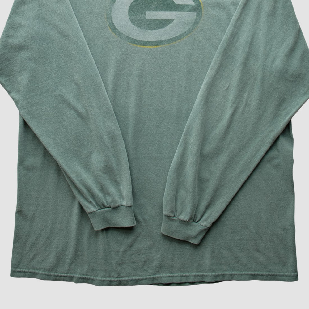 Green Bay Packers 2000s Long Sleeve T-shirt - Green Vintage online