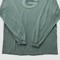 Green Bay Packers 2000s Long Sleeve T-shirt - Green Vintage online
