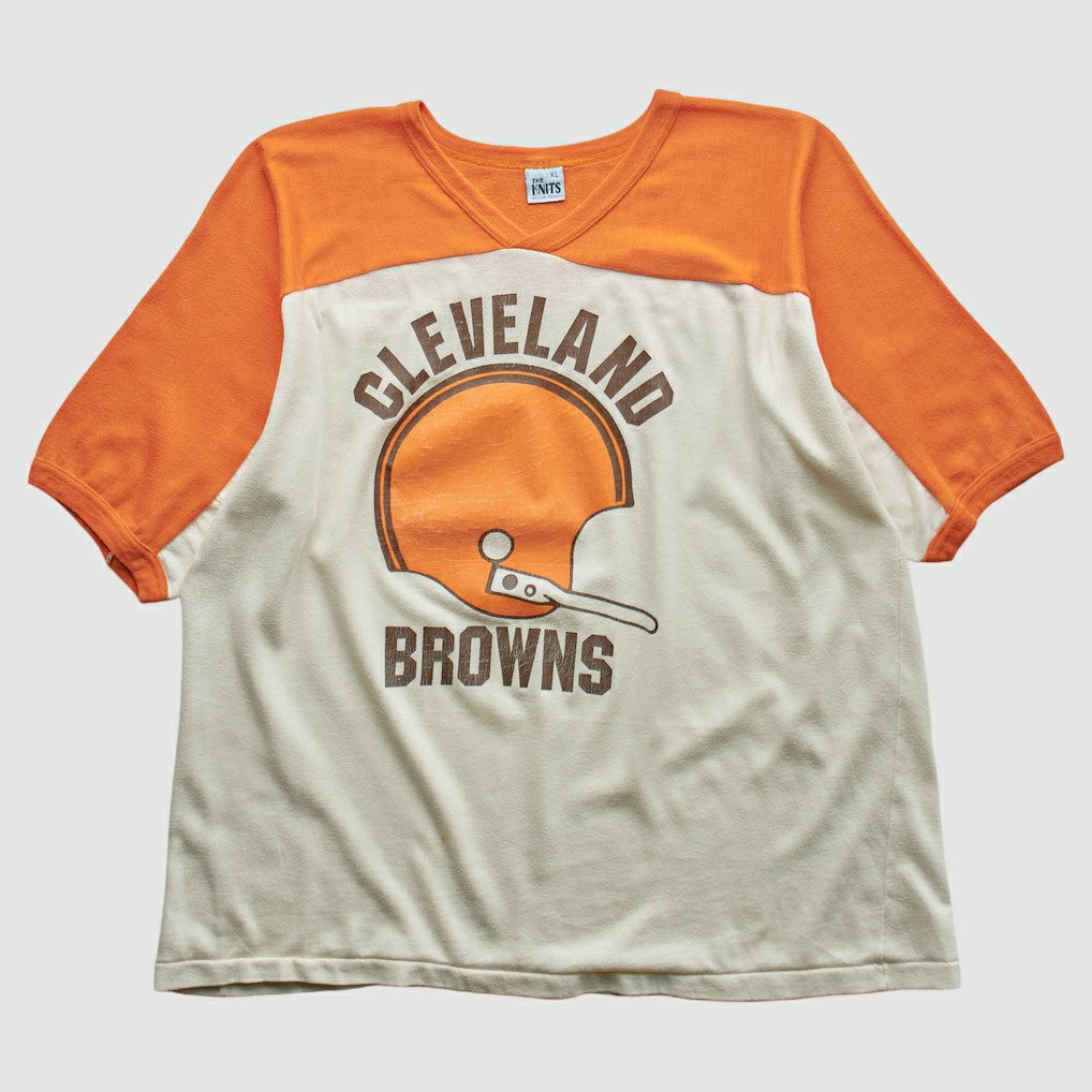 Cleveland Browns The Knits 80s T-shirt - White Vintage online
