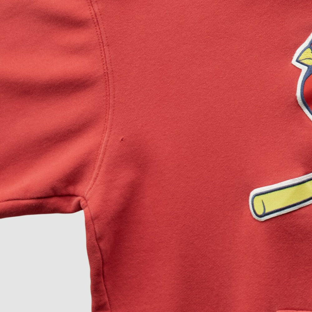 St. Louis Cardinals CSA 2000s Hooded Sweatshirt Red Vintage