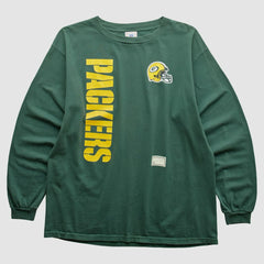 Green Bay Packers NFL 2000s Long Sleeve T-shirt - Green Vintage online