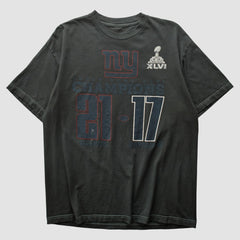 Superbowl XLVI 2012 T-shirt - Charcoal Vintage for sale