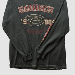 Arizona Diamondbacks Majestic 1998 Long Sleeve T-shirt Charcoal Vintage