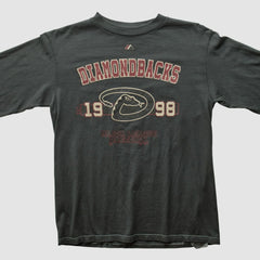 Arizona Diamondbacks Majestic 1998 Long Sleeve T-shirt Charcoal Vintage