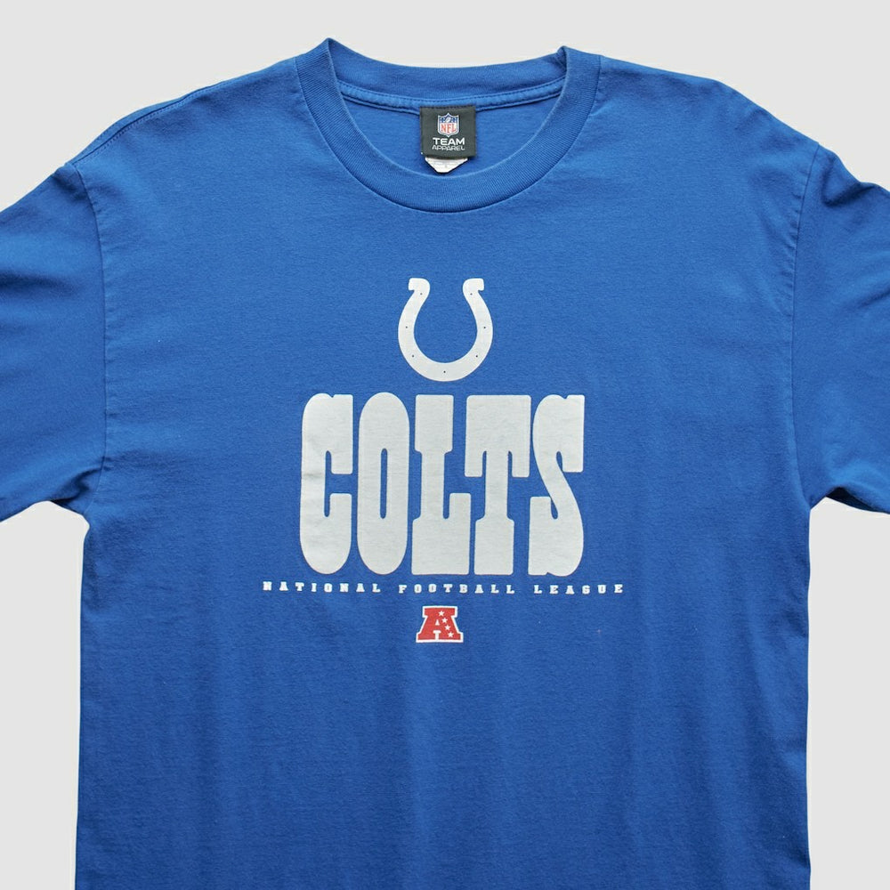 Indianapolis Colts NFL 2010s Long Sleeve T-shirt - Blue Vintage for sale
