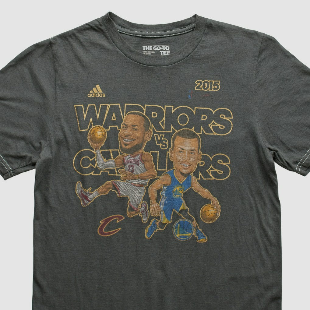Golden State Warriors 2015 T-shirt sale - Charcoal Vintage outlet