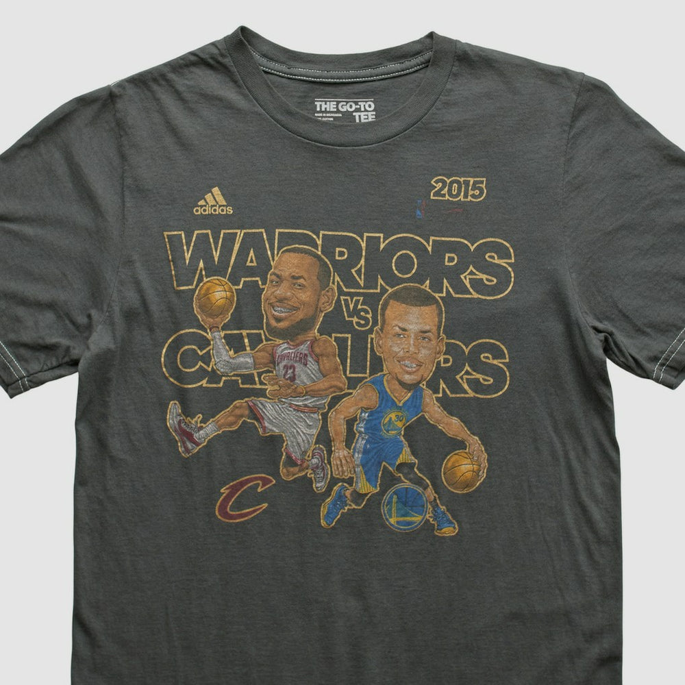 Golden State Warriors 2015 T-shirt sale - Charcoal Vintage outlet