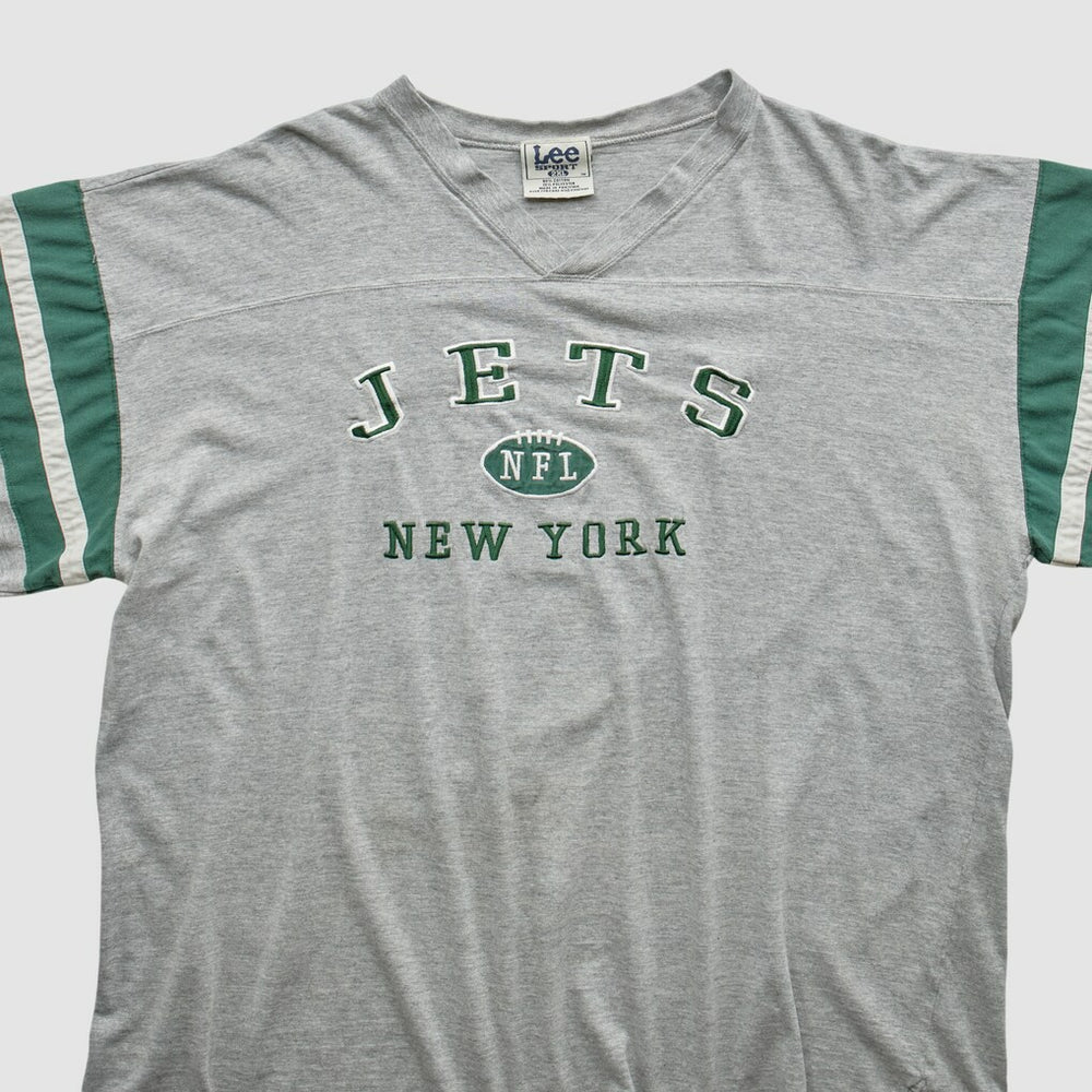 New York Jets Lee Sport 90s T-shirt - Gray Vintage discount