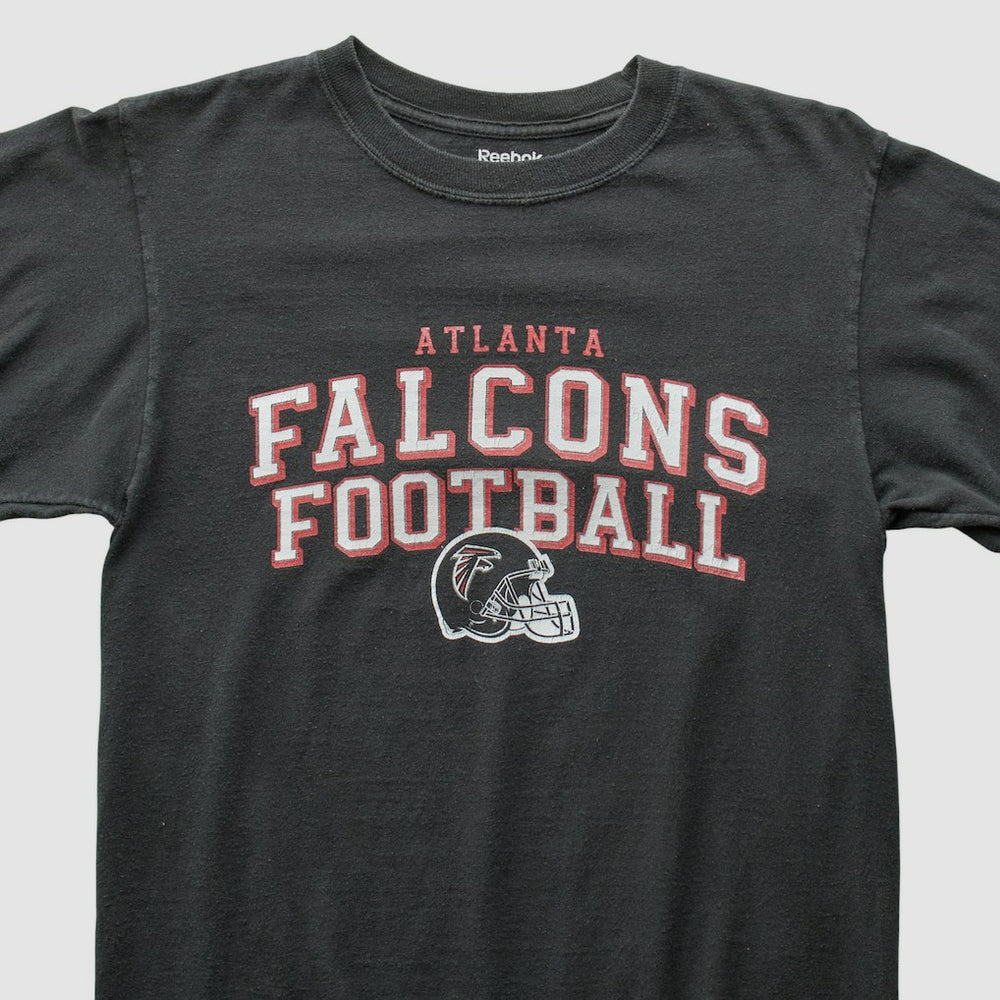 Atlanta Falcons Reebok 2000s Long Sleeve T-shirt - Black Vintage on sale