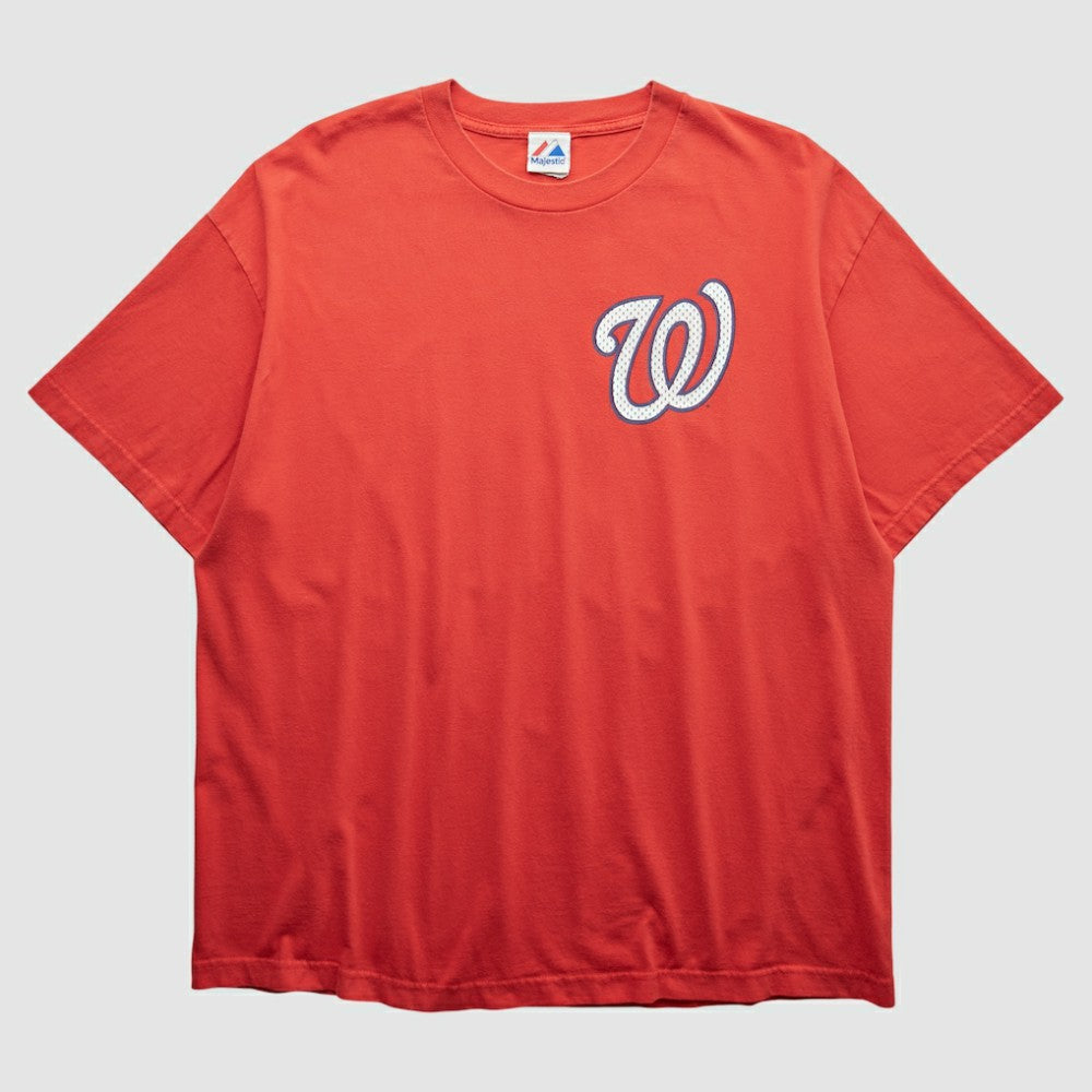Washington Nationals 2000s T-shirt Red Vintage