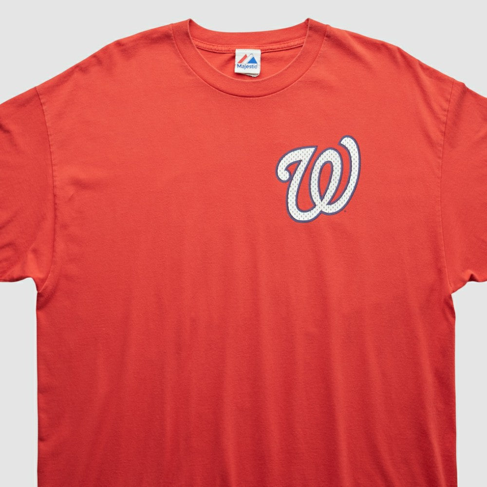Washington Nationals 2000s T-shirt Red Vintage