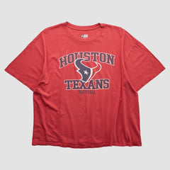 Houston Texans NFL 2000s T-shirt - Red Vintage sale