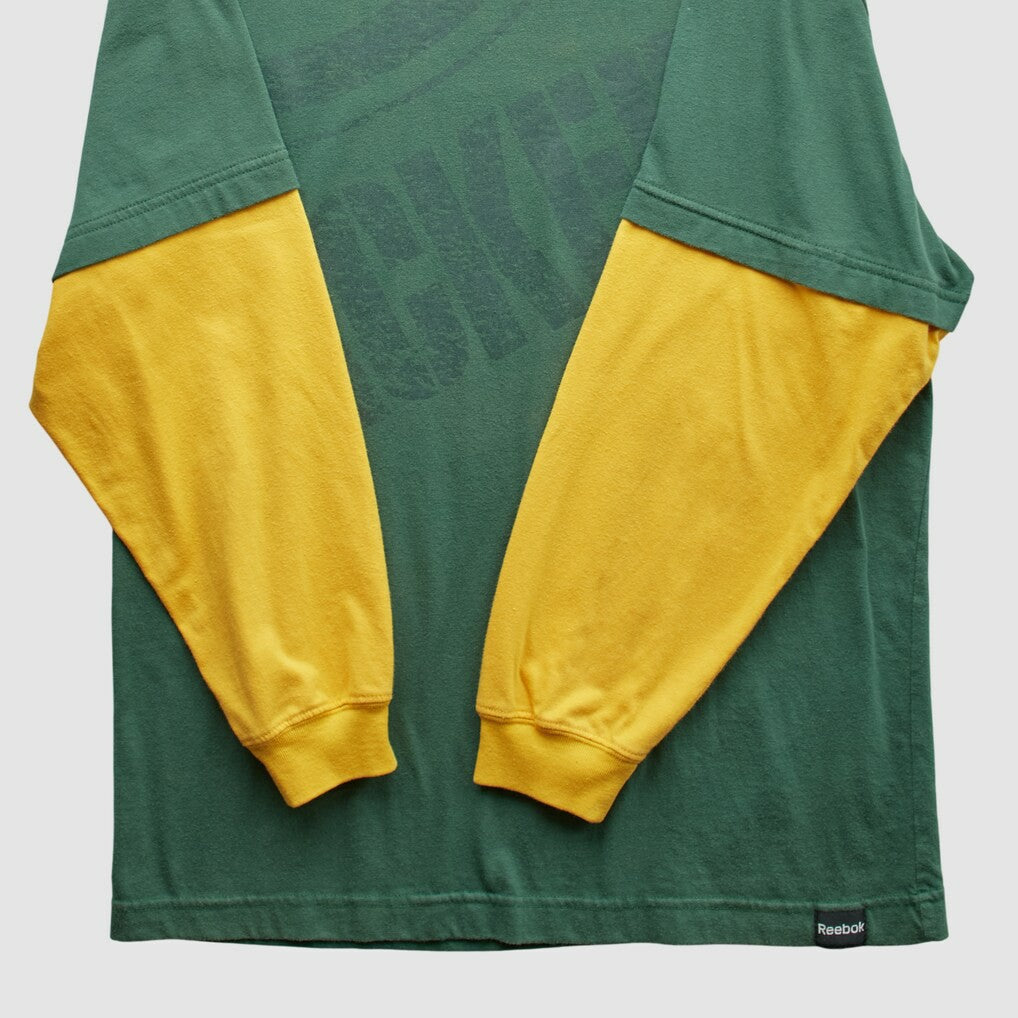 Green Bay Packers NFL 2010s Long Sleeve T-shirt - Green Vintage cheap