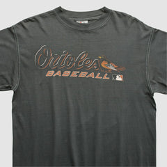 Baltimore Orioles Majestic 2000s T-shirt Charcoal Vintage