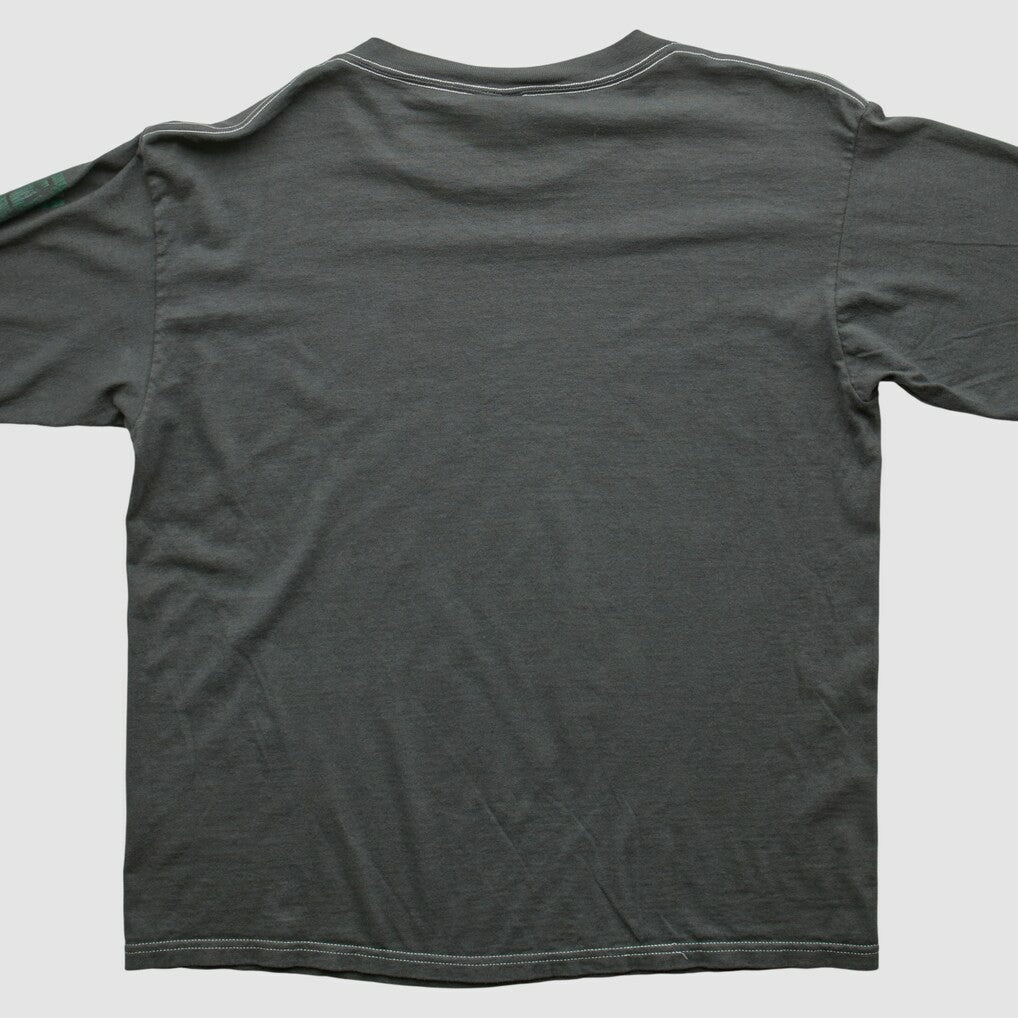 Green Bay Packers NFL 2000s Long Sleeve T-shirt - Charcoal Vintage sale
