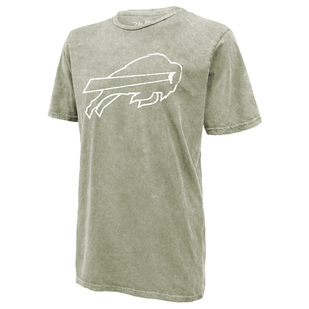 Josh Allen Buffalo Bills Majestic Threads Mineral Wash Name & Number T-Shirt - Moss Green for sale