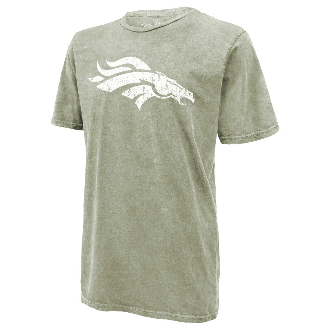 Bo Nix Denver Broncos Majestic Threads Mineral Wash Name & Number T-Shirt - Moss Green online