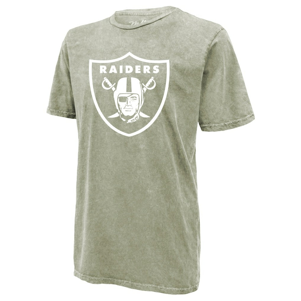 Brock Bowers Las Vegas Raiders Majestic Threads Mineral Wash Name & Number T-Shirt - Moss Green cheap