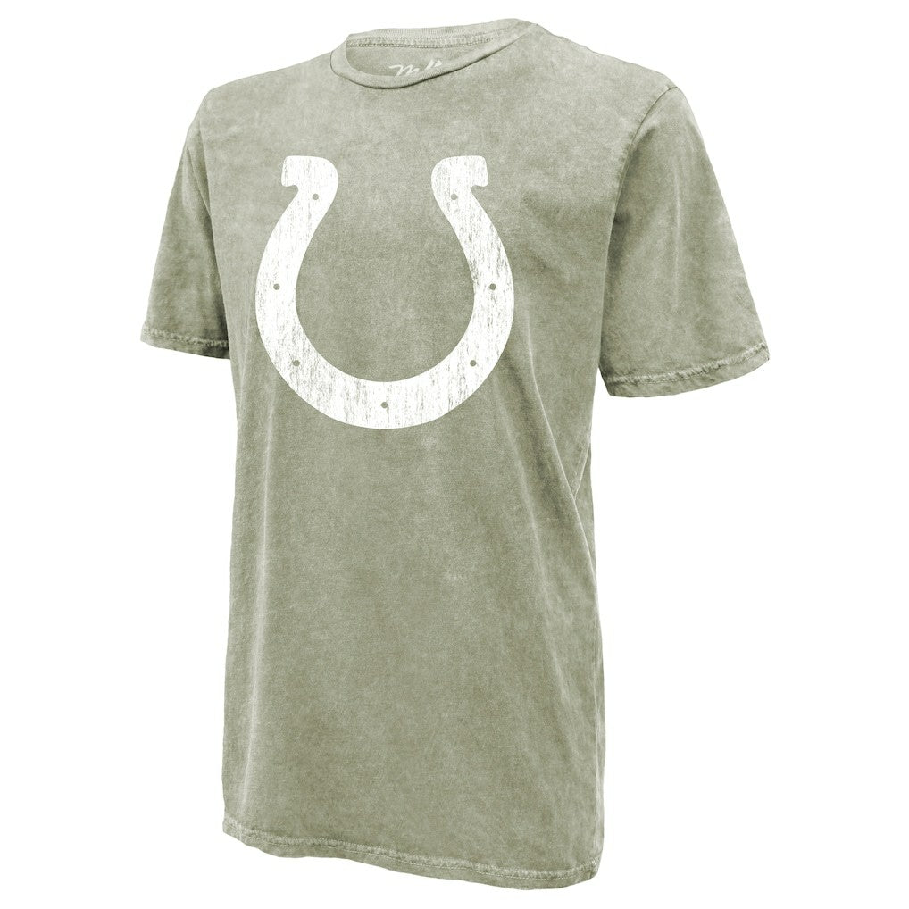 Tyler Warren Indianapolis Colts Majestic Threads Mineral Wash Name & Number T-Shirt - Moss Green for sale