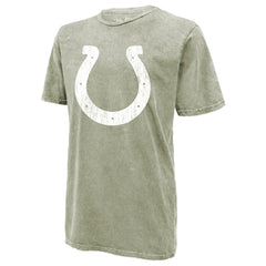 Tyler Warren Indianapolis Colts Majestic Threads Mineral Wash Name & Number T-Shirt - Moss Green for sale