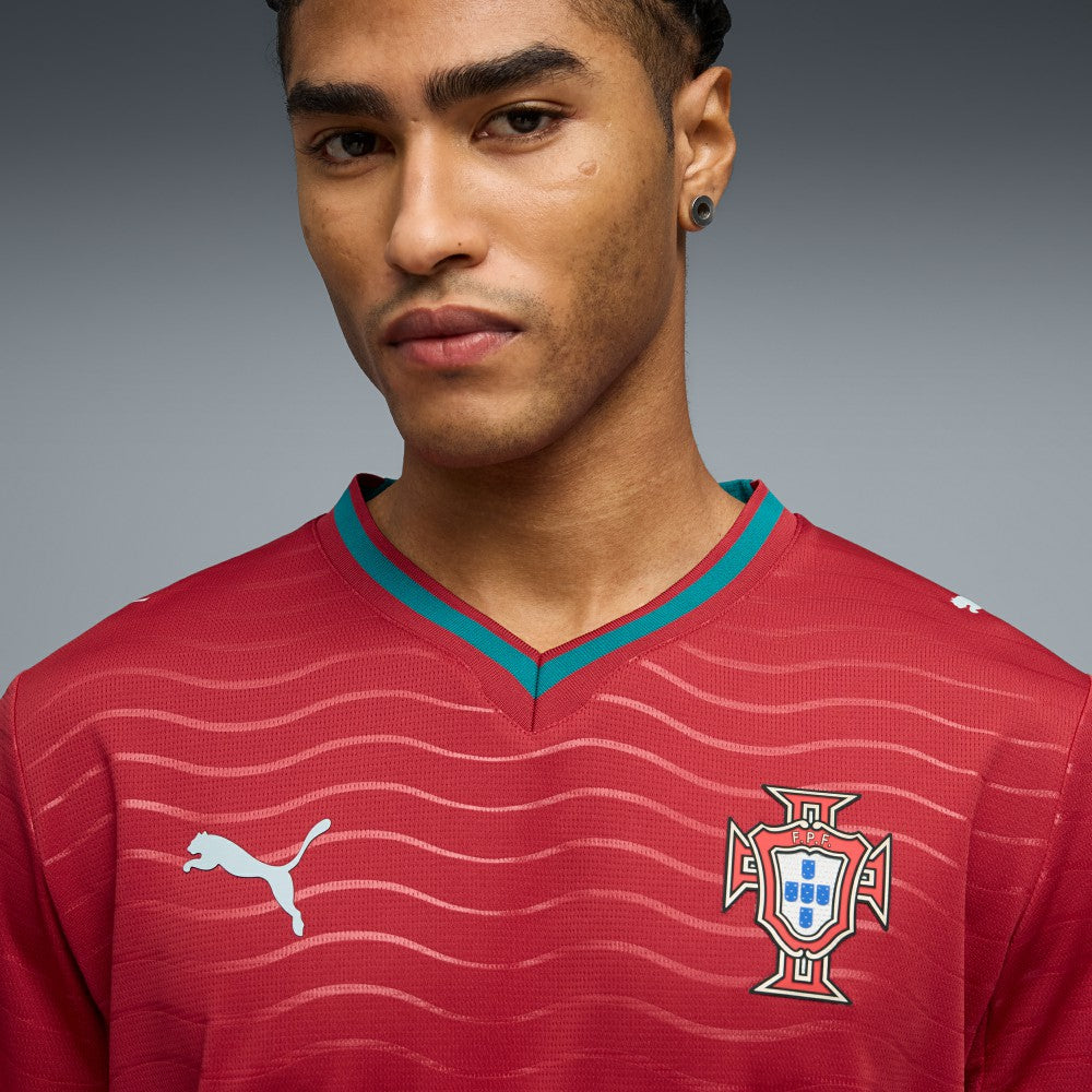 Portugal National Team 2026 Home Replica Long Sleeve Jersey - Red sale