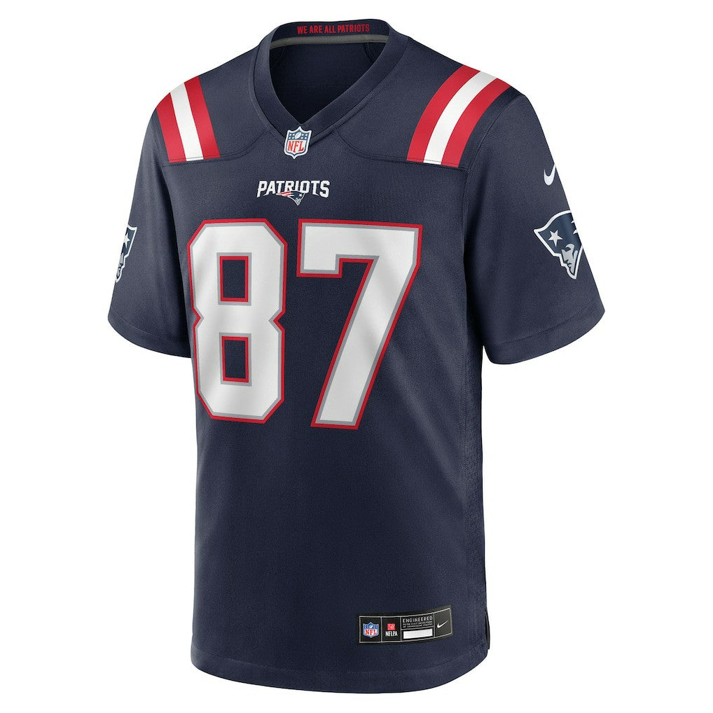Rob Gronkowski New England Patriots Team Retired Player Game Jersey - Navy on sale