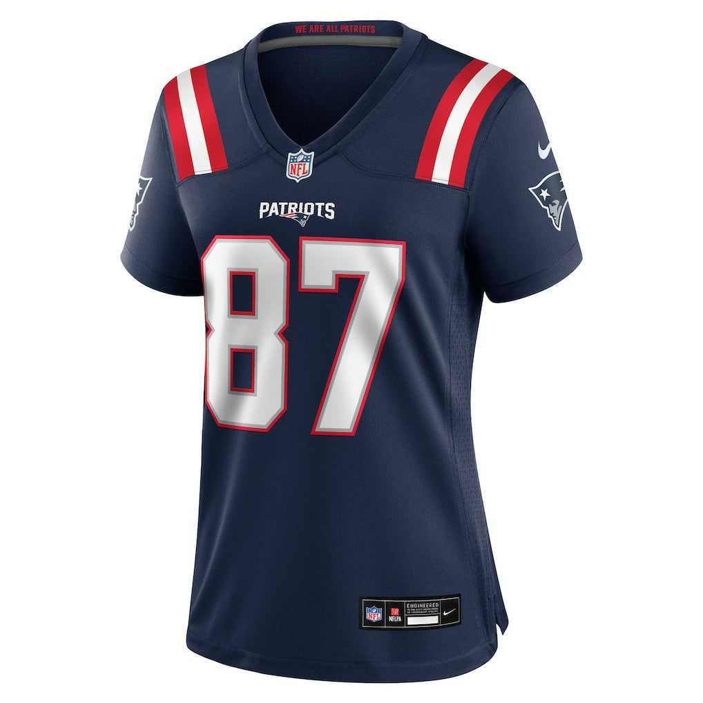 Rob Gronkowski New England Patriots Women's Team Retired Player Game Jersey - Navy for sale
