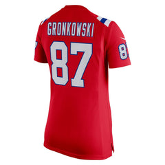 Rob Gronkowski New England Patriots Women's Alternate Retired Player Game Jersey - Red online
