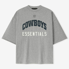 Dallas Cowboys Fear of God x NFL Unisex 3/4-Sleeve T-Shirt - Heather Gray for sale