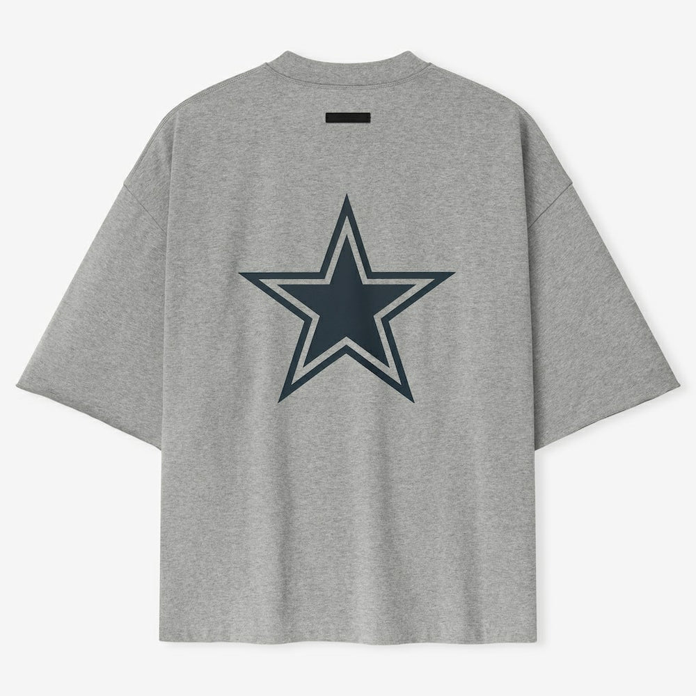 Dallas Cowboys Fear of God x NFL Unisex 3/4-Sleeve T-Shirt - Heather Gray for sale