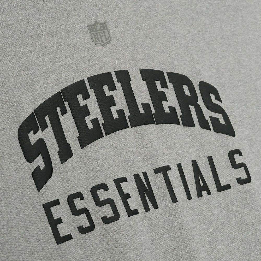 Pittsburgh Steelers Fear of God x NFL Unisex 3/4-Sleeve T-Shirt - Heather Gray on sale
