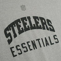 Pittsburgh Steelers Fear of God x NFL Unisex 3/4-Sleeve T-Shirt - Heather Gray on sale