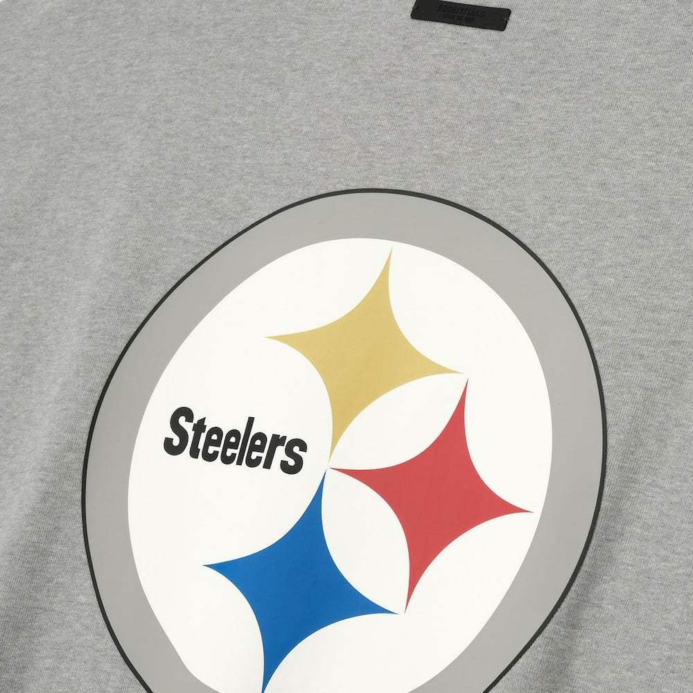 Pittsburgh Steelers Fear of God x NFL Unisex 3/4-Sleeve T-Shirt - Heather Gray on sale