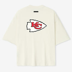Kansas City Chiefs Fear of God x NFL Unisex 3/4-Sleeve T-Shirt - Cream sale