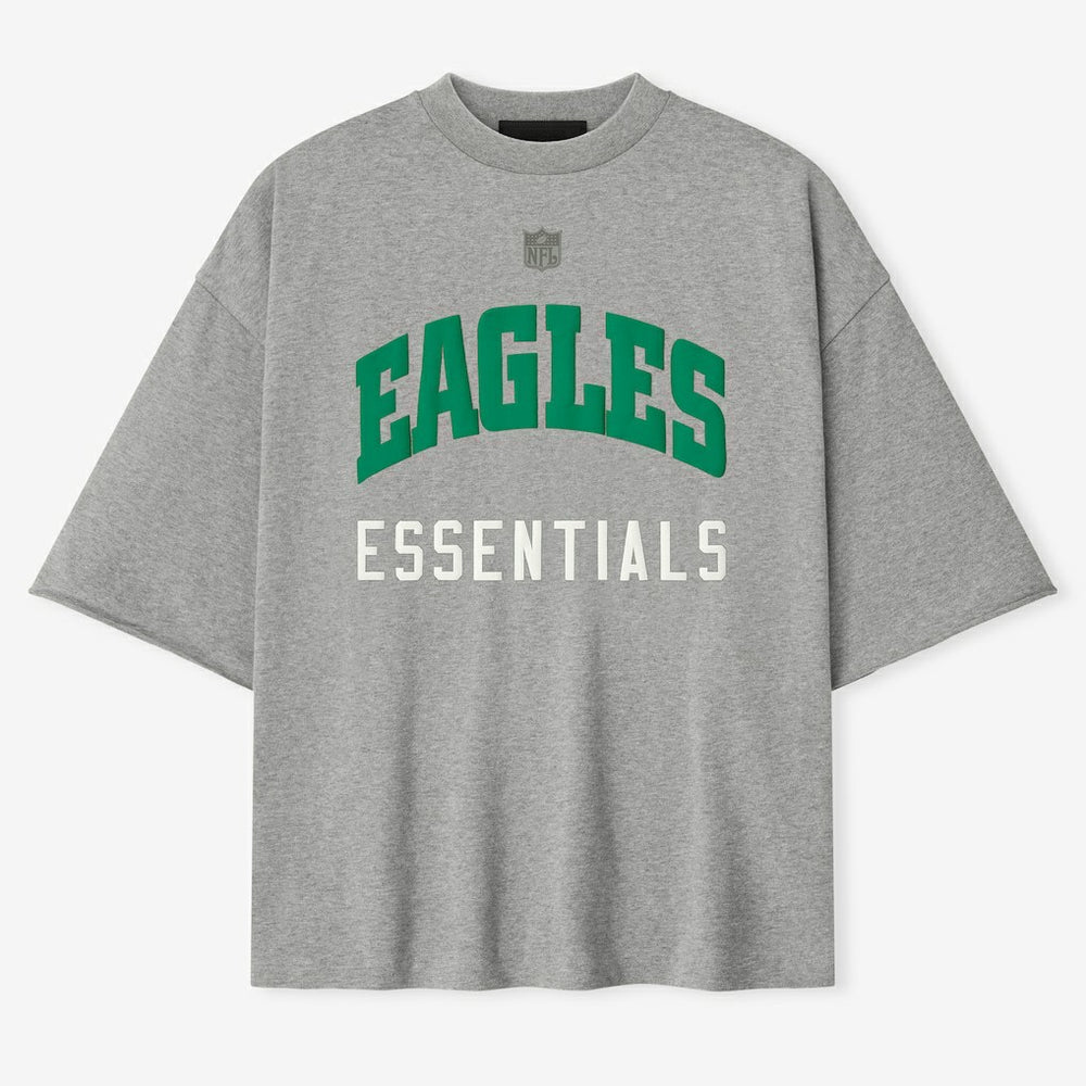 Philadelphia Eagles Fear of God x NFL Unisex 3/4-Sleeve T-Shirt - Heather Gray cheap
