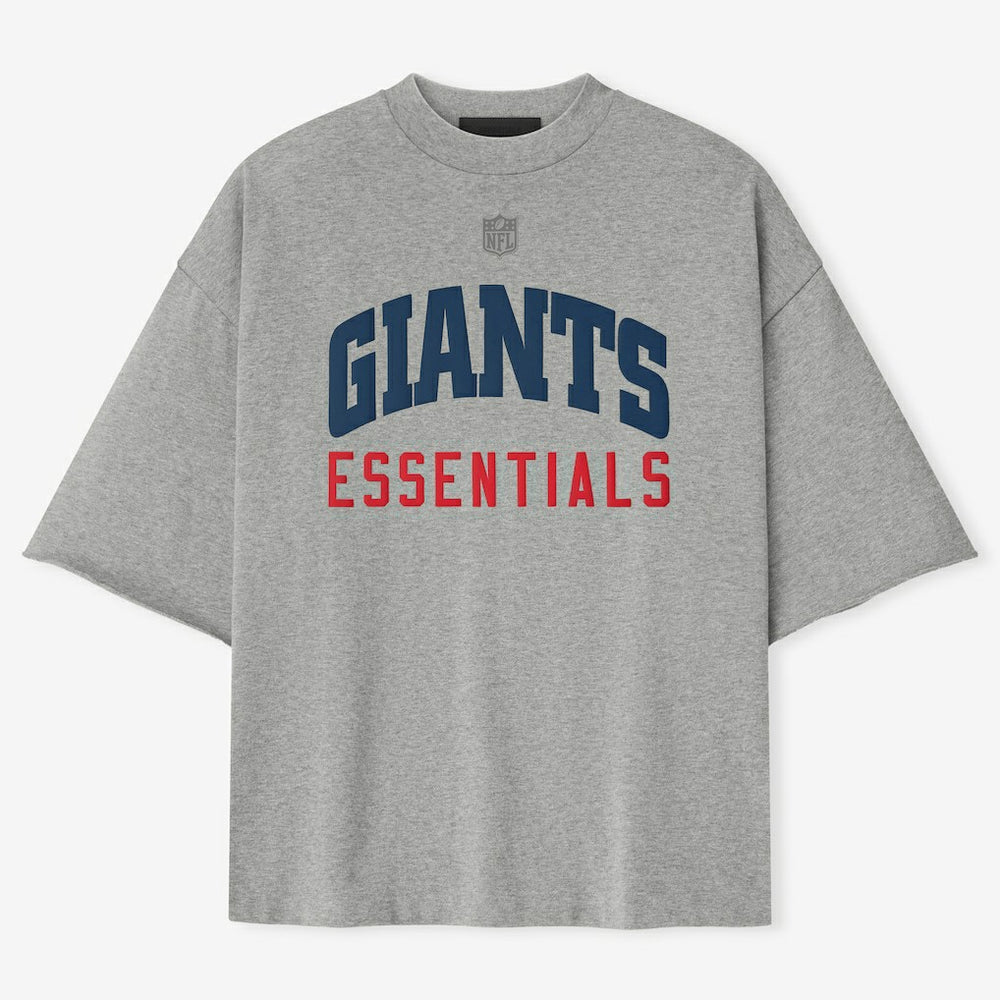 New York Giants Fear of God x NFL Unisex 3/4-Sleeve T-Shirt - Heather Gray outlet