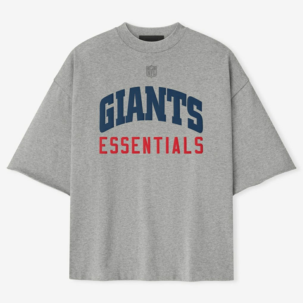 New York Giants Fear of God x NFL Unisex 3/4-Sleeve T-Shirt - Heather Gray outlet