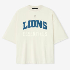 Detroit Lions Fear of God x NFL Unisex 3/4-Sleeve T-Shirt - Cream for sale