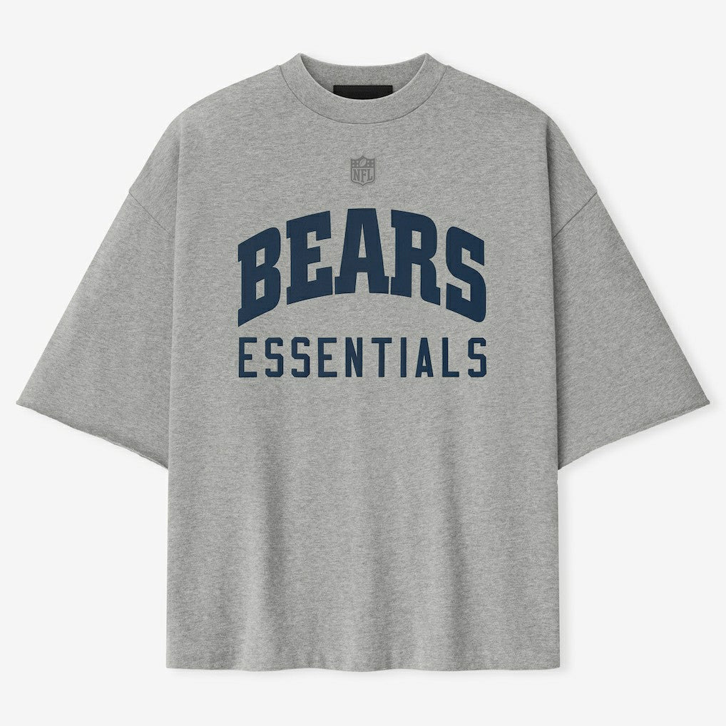 Chicago Bears Fear of God x NFL Unisex 3/4-Sleeve T-Shirt - Heather Gray for sale