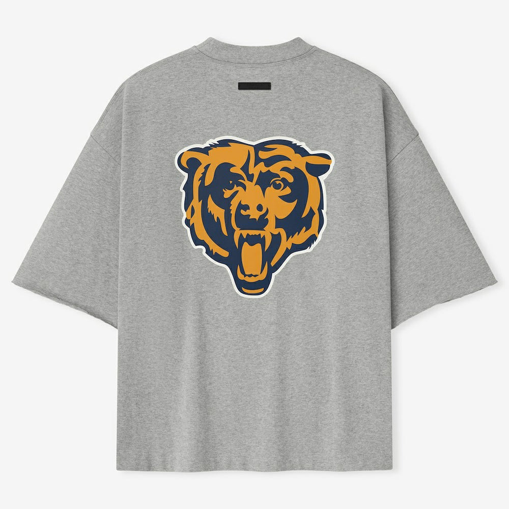 Chicago Bears Fear of God x NFL Unisex 3/4-Sleeve T-Shirt - Heather Gray for sale