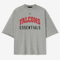 Atlanta Falcons Fear of God x NFL Unisex 3/4-Sleeve T-Shirt - Heather Gray outlet